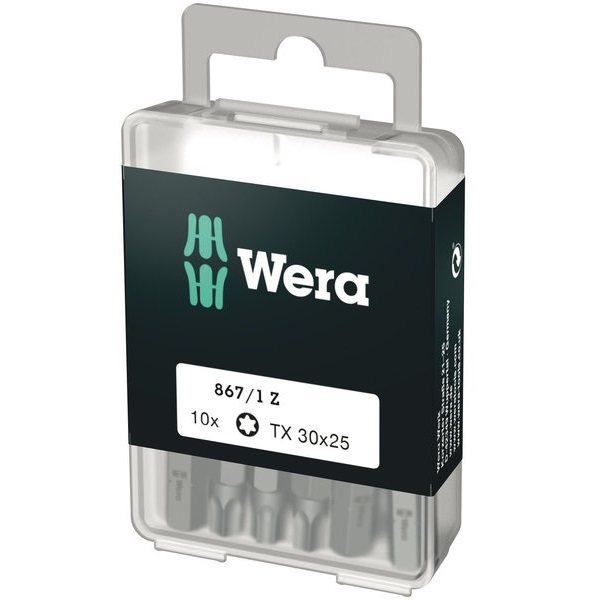 05072411001 WERA Bits TX30 10-Pack