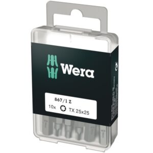 WERA Bits TX25 10-Pack