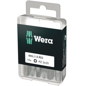 WERA Bits PZ3 10-Pack