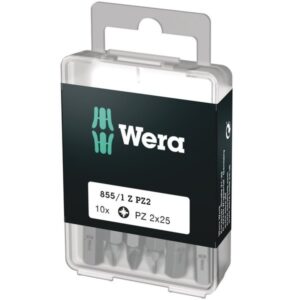 WERA Bits PZ2 10-Pack