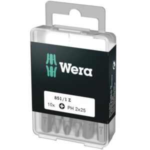 WERA Bits PH2 10-Pack